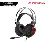 【POWZAN】SONAR CH400 RGB電競耳機(3.5立體聲音訊傳輸接口)