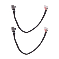 2X DC Power Jack Harness Cable For Dell Inspiron 15-3551 14-3458 3558 3552