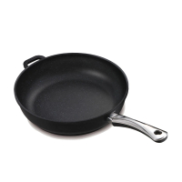 【德國寶迪Berndes】Signo Cast系列黑鑽鈦金升級不沾鍋深炒鍋32cm