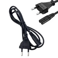 IEC320 C7 AC EU US Power Cable 2 pin Extension Cords For Dell Laptop Charger Canon Epson Printer Radio Speaker PS4 XBOX LG Sony