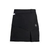 【Munsingwear】企鵝牌 女款黑色高爾夫短裙 MLQL8703