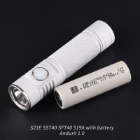 (Anduril) MAO Convoy S21E 21700 flashlight SST40 SFT40 519A,Type-c charging port with battery