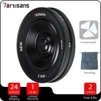 7artisans 18mm F6.3 II APS-C Ultra-thin Constant Aperture Camera Lens for Fuji X Sony E Nikon Z Mount