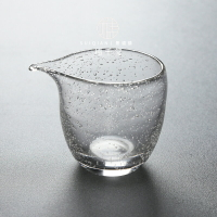 穗千堂 茶具玻璃分茶器玻璃公杯 耐熱氣泡冰晶茶海玻璃公道杯公杯