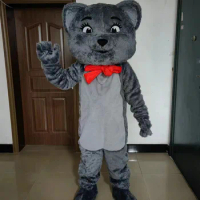 Cosplay Cartoon Show White Cat Mascot Grey Cat Costume Advertising Ceremony Fancy Dress Party Animal Cat Carnival Performance Pr