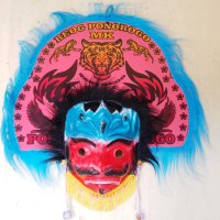 topeng kelono topeng karakter topeng tari reog ponorogo