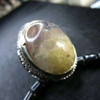 BATU LUMUT PUTIH MOSS AGATE CHALCEDONY