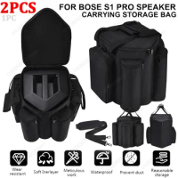 Carry Shoulder Bag Large Capacity Travel Case Bag Shockproof Portable Handbag Adjustable Shoulder Strap for Bose S1 PRO Speaker