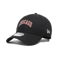 【NEW ERA】棒球帽 OTC Wordmark NBA 黑紅 940帽型 可調帽圍 芝加哥公牛 CHI 老帽 帽子(NE60416118)