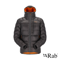 【RAB】Mythic Ultra Jacket 神話保暖羽絨連帽外套 男款 石墨灰 #QDB44