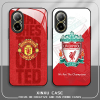 Manchester United F.C., Dành Cho Realme 12 LiteỐp Điện Thoại Kính Cường Lực Câu Lạc Bộ Bóng Đá, Live