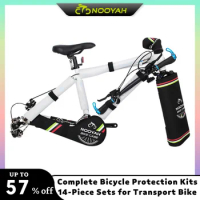 NOOYAH Bicycle Bag Protection Kits Bike Frame Protective Sets MTB Road Bike Accessories Bike Chain Crankset Fork Cover