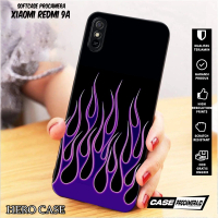 Case For XIAOMI REDMI 9A - casing XIAOMI REDMI 9A Flame - Case Custom - Case Pro Camera - Softcase -