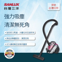 SANLUX 台灣三洋HEPA濾網免紙袋吸塵器 SC-128A
