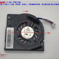 Laptop DIY modified cooling computer chassis slim static 5V 0.40A 5.5CM router turbo cooling fan FOR Intel NUC cooler 4PIN
