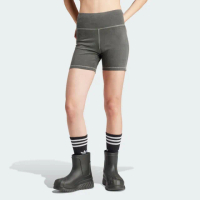 【adidas 愛迪達】ESSENTIALS+ 緊身褲(IU2710 女款運動褲 ORIGINALS 灰)