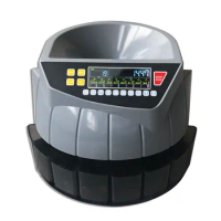 DB380 New LCD Coin Counter and Coin Sorter with Coin Tube