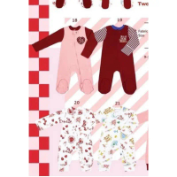 ชุดนอนเบบี้โลเวต new 9-12 ปิดเท้า bblv วาเลนไทน์  all you need is Lovett คําแนะนําผลิตภัณฑ์ใหม่ของเด