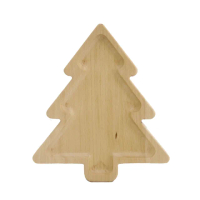 【HOLA】聖誕樹造型櫸木盤