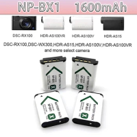 NP-BX Digital Camera Battery1600mAh NP BX1 for SONY DSC RX1 RX100 RX100iii M3 RX1R WX300 HX300 HX400 HX50 HX60 GWP88 WX350