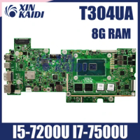 T304UA Laptop Motherboard for ASUS Transformer 3 Pro T304 T304U Notebook MAINboard With I5-7200U I7-7500U 8GB-RAM 100% test