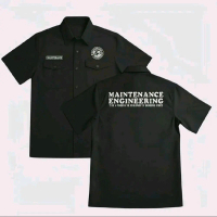 PIDS Kemeja kerja workshirt MAINTENANCE ENGINEERING bordir komputer
