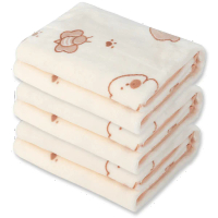 Chăn bông cho bé Animo B2409_PP001 (80x100cm,Kem) *giao mẫu ngẫu nhiên