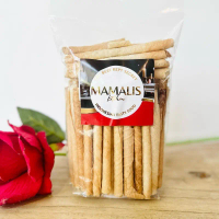 Opak Gambir 200g gulung panjang pouch. Rasa manis dan Renyah