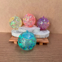 Bola karet yoyo led bisa nyala