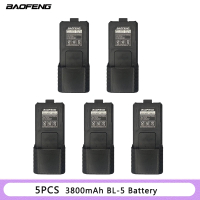 BAOFENG UV-5R Poundus UV5RA UV-5RE DM-5R Plus BF-F8 RT-5R BL-5 3800 Compatible USB 1/2PCS