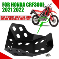 For HONDA CRF300L CRF 300L CRF 300 L CRF300 L Motorcycle Accessories Engine Guard Chassis Skid Plate Pan Protector Bash Cover