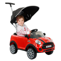 【i-Smart】Mini Cooper 兒童汽車造型滑步手推車噗噗車Push Car(台灣獨家代理)