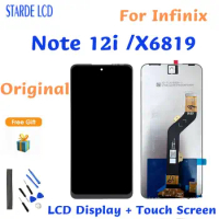 Original For Infinix Note 12i LCD Display Screen Touch Panel Digitizer For Infinix Note 12i X6819 Replacement