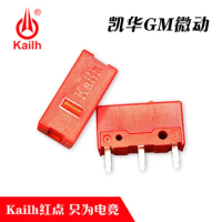 2PCS Kailh GM switch 60M life gaming mouse Micro Switch button red dot suitable for Logitech G403 G900 G903 G304 305 Sensei TEN