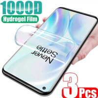 3PCS Hydrogel Film For OnePLus 6T 7 8 Pro Full Cover Soft Screen Protector Film For OnePlus 7T 6T 5T 8T Clear Film