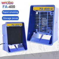 Wrcibo 220V/110V ESD Solder Fume Extractor Portable Filter For Soldering Station Smoke Absorber Remover DIY Repair