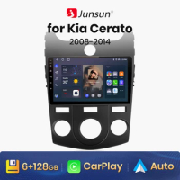 Junsun V1 AI Voice Wireless CarPlay Android Auto Radio for KIAfor te Cerato 2008-2014 4G Car Multimedia GPS 2din autoradio