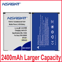 HSABAT 0 Cycle 2400mAh NP-BX1 Battery for Sony FDR-X3000R RX100 AS100V AS300 HX400 HX60 AS50 WX350 AS300V HDR-AS300R FDR-X3000