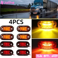 4pcs Lampu Kota Truk 24 Volt Side Marker Lamp Lampu Bak Mobil Lampu Samping Bus