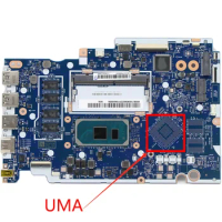 NM-D031 Motherboard for Lenovo Ideapad 3-15IIL05 Laptop Motherboard with CPU I7-1065G7 SWG FRU 5B21B36560 5B20S44270