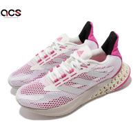 adidas 慢跑鞋 4DFWD Pulse W 白 粉紅 4D 中底 女鞋 運動鞋 愛迪達 Q46225