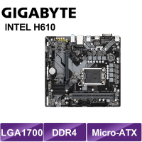 GIGABYTE 技嘉 H610M K DDR4 2.0 主機板