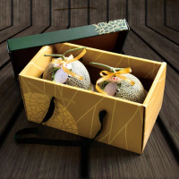 【果樹寶石】溫室卡蜜拉橘肉大顆哈密瓜2入禮盒x1盒（2.5斤/顆）(下單才採最新鮮 農場常溫直送)