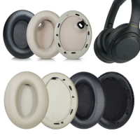 Replacement Ear Pads Cushions for Sony WH-1000XM4 MDR-1000X WH-1000XM2 1000XM3 Headphone Soft Memory Foam Pads Earpads