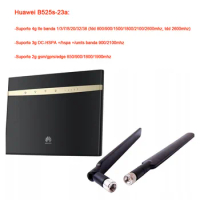 Unlock Huawei B525 B525S-23a 4G LTE CPE Router b525s-23a 300Mbps WIFI Gateway Router Cat. 6 Mobile Hotspot +2CPS 4G Antenna