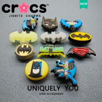 Gancu Kasut Batman Kartun, Aksesori Kasut Fesyen, untuk Crocs Jibbitz