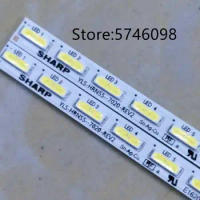 2Pieces/lot FOR Sony KD-5x8500c LCD backlight YLS-HRN55_7020_REV2 aluminum plate 75.P3F12G001 15904N 1PCS= 64LED 596MM