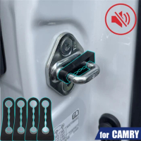 Car Door Lock Sound Deadener Damper Soundproofing Quiet Buffer For Toyota Camry XV30 XV40 45 XV50 XV70 Superb Soundproof Quiet