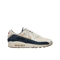 Sepatu Sneakers Pria Nike Air Max 90 PRM Pale Ivory/Thunder Blue (IH4379-110) Original 44.5