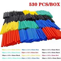 Heat Shrink Insulation Tubing Tube Wrap Sleeve Wire Cable Sleeve Pembalut Wayar